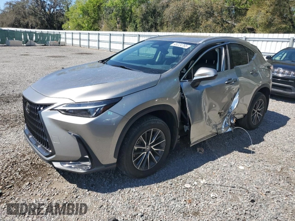 2022 Lexus NX with VIN 2T2ADCAZ9NC001311, listed as a Copart auction lot 45224765 with 28,419 mi miles and Salvage Title. Bid and sale history available at carsss.com. Image 1.