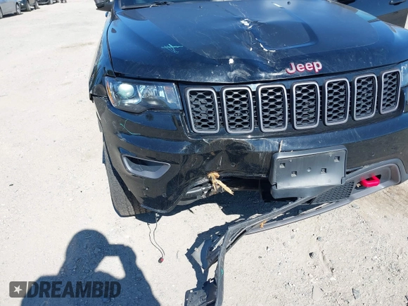 2021 Jeep Grand Cherokee Trailhawk with VIN 1C4RJFLGXMC698606, listed as a IAAI auction lot 41901479 with 50,086 mi miles. Bid and sale history available at carsss.com. Image 6.