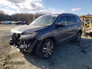 2016 Honda Pilot Touring with VIN 5FNYF6H94GB066943, listed as a Copart auction lot 43064615 with Not Provided miles and Salvage Title. Bid and sale history available at DreamBid. Image 1.