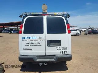2015 Chevrolet Express Cargo with VIN 1GCWGFCF6F1261368, listed as a IAAI auction lot 42158324 with 196,406 mi miles. Bid and sale history available at carsss.com. Image 16.