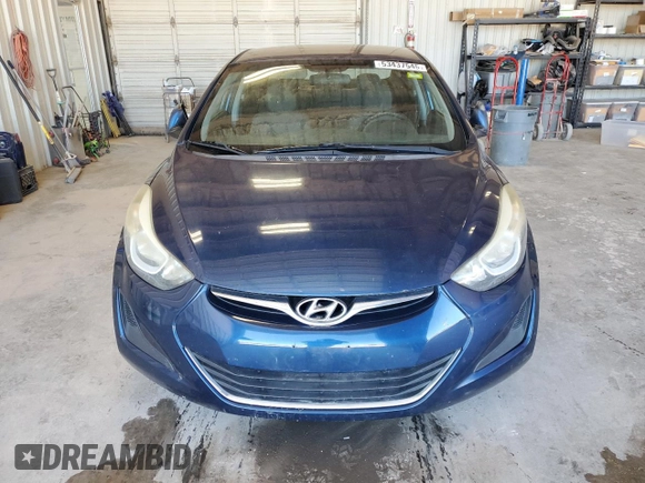 2016 Hyundai Elantra SE with VIN 5NPDH4AE9GH752076, listed as a Copart auction lot 53437545 with 117,971 mi miles and Clean Title. Bid and sale history available at DreamBid. Image 5.