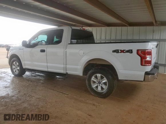 2018 Ford F-150 XL with VIN 1FTFX1E54JKF31126, listed as a Copart auction lot 62554575 with 182,681 mi miles and Clean title. Bid and sale history available at DreamBid. Image 2.