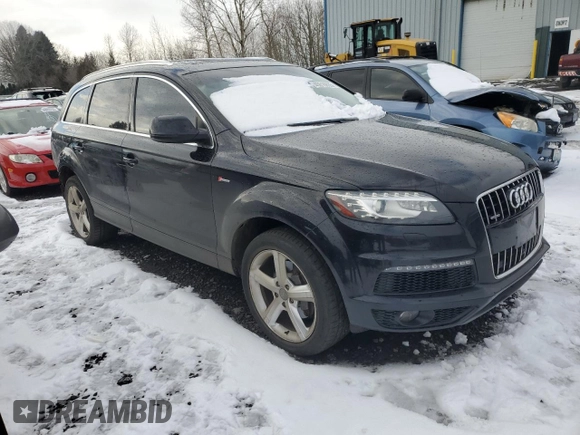 2015 Audi Q7 3.0T S line Prestige with VIN WA1DGAFE4FD003372, listed as a Copart auction lot 45010835 with 142,791 mi miles and Salvage Title. Bid and sale history available at carsss.com. Image 4.