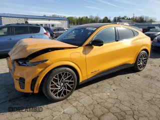 2021 Ford Mustang Mach-E GT z VIN 3FMTK4SX6MME02256, wystawiony jako Copart lot #54113365 z przebiegiem 6 194 mil mil oraz Szkoda całkowita • Salvage title. Historia ofert i sprzedaży dostępna na DreamBid. Obrazek 1.