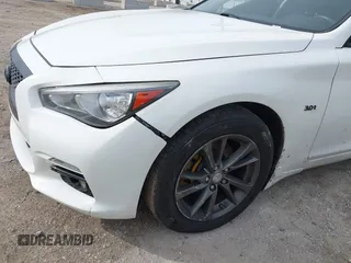 2017 Infiniti Q50 Premium with VIN JN1EV7AR1HM841541, listed as a IAAI auction lot 41876174 with 64,552 mi miles and . Bid and sale history available at carsss.com. Image 19.