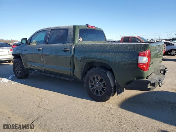 2021 Toyota Tundra 4WD SR5 with VIN 5TFDY5F1XMX980244, listed as a Copart auction lot 44590465 with 50,503 mi miles and Salvage Title. Bid and sale history available at carsss.com. Image 2.