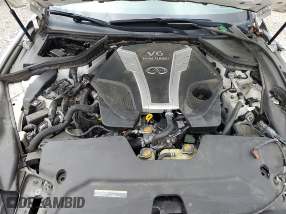 2018 Infiniti Q50 Luxe with VIN JN1EV7APXJM364158, listed as a Copart auction lot 60729825 with 88,018 mi miles and Salvage title. Bid and sale history available at DreamBid. Image 11.
