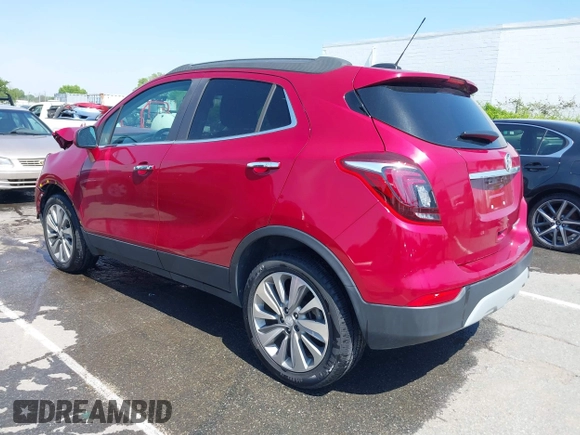 2020 Buick Encore Preferred with VIN KL4CJASB2LB063490, listed as a IAAI auction lot 42037574 with 57,350 mi miles. Bid and sale history available at carsss.com. Image 3.