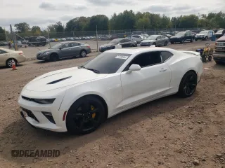 2018 Chevrolet Camaro 1SS with VIN 1G1FE1R73J0136912, listed as a Copart auction lot 71728444 with Not Provided miles and Salvage Title. Bid and sale history available at carsss.com. Image 1.