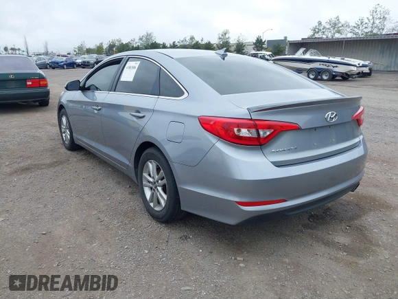 2017 Hyundai Sonata 2.4L with VIN 5NPE24AF1HH562921, listed as a IAAI auction lot 41883886 with 145,594 mi miles and . Bid and sale history available at carsss.com. Image 3.