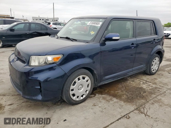 2014 Scion xB with VIN JTLZE4FE5EJ056735, listed as a Copart auction lot 51698905 with 88,014 mi miles and Salvage Title. Bid and sale history available at carsss.com. Image 1.
