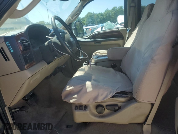 2005 Ford Super Duty F-250 XL with VIN 1FTSW20555EC82046, listed as a Copart auction lot 51578735 with 161,088 mi miles and Salvage Title. Bid and sale history available at carsss.com. Image 7.