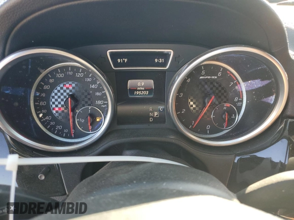 2018 Mercedes-Benz GLE 43 AMG with VIN 4JGDA6EB5JB015946, listed as a Copart auction lot 46954875 with 195,203 mi miles and Clean Title. Bid and sale history available at DreamBid. Image 9.