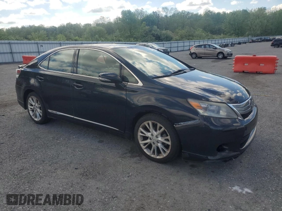 2010 Lexus HS 250h with VIN JTHBB1BA1A2037173, listed as a Copart auction lot 55878985 with 200,238 mi miles and Clean Title. Bid and sale history available at DreamBid. Image 4.