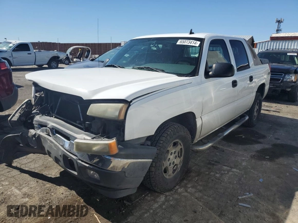 2006 Chevrolet Avalanche Z71 with VIN 3GNEK12ZX6G123995, listed as a Copart auction lot 65073414 with 134,334 mi miles and Salvage Title. Bid and sale history available at carsss.com. Image 1.