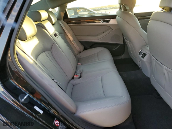 2018 Genesis G80 3.8L with VIN KMHGN4JE7JU270592, listed as a Copart auction lot 77489614 with 42,791 mi miles and Salvage Title. Bid and sale history available at carsss.com. Image 10.