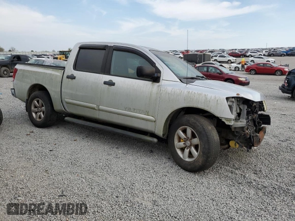 2010 Nissan Titan SE with VIN 1N6BA0ED9AN313471, listed as a Copart auction lot 53699235 with 218,649 mi miles and Clean Title. Bid and sale history available at carsss.com. Image 4.