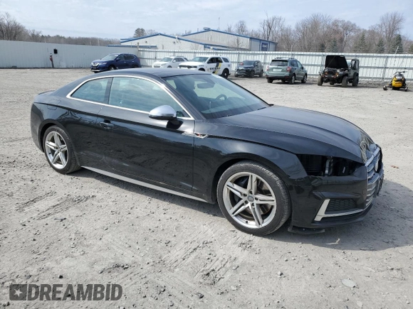 2018 Audi S5 Premium Plus z VIN WAUP4AF50JA130428, wystawiony jako Copart lot #48885195 z przebiegiem 83 420 mil mil oraz Szkoda całkowita • Salvage title. Historia ofert i sprzedaży dostępna na DreamBid. Obrazek 4.