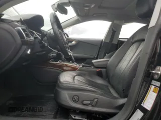 2014 Audi A7 Premium Plus with VIN WAUWGAFC4EN156501, listed as a Copart auction lot 58092255 with Not provided miles and Salvage title. Bid and sale history available at DreamBid. Image 7.