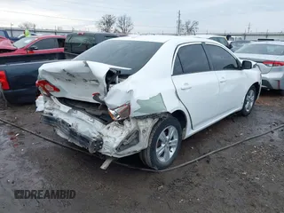 2010 Toyota Corolla with VIN JTDBU4EE2AJ074525, listed as a IAAI auction lot 41581276 with 195,679 mi miles. Bid and sale history available at carsss.com. Image 4.