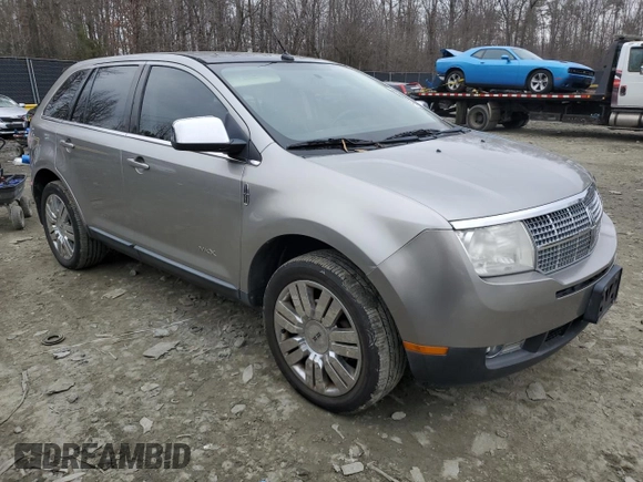 2008 Lincoln MKX with VIN 2LMDU88C68BJ39983, listed as a Copart auction lot 44166425 with 176,276 mi miles and Clean Title. Bid and sale history available at carsss.com. Image 4.