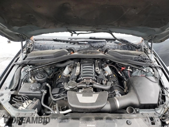 2008 BMW 5 Series 550i with VIN WBANW53548CT49453, listed as a Copart auction lot 45350325 with 117,593 mi miles and Salvage Title. Bid and sale history available at carsss.com. Image 11.