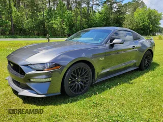 2018 Ford Mustang GT with VIN 1FA6P8CF9J5105490, listed as a IAAI auction lot 42284615 with 81,689 mi miles and . Bid and sale history available at DreamBid. Image 1.