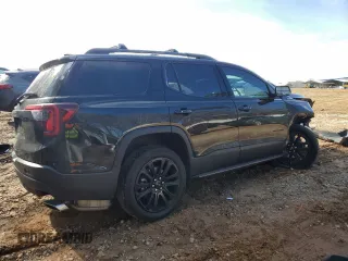 2023 GMC Acadia SLT with VIN 1GKKNMLS1PZ255801, listed as a Copart auction lot 42919585 with 24,233 mi miles and Salvage Title. Bid and sale history available at DreamBid. Image 3.