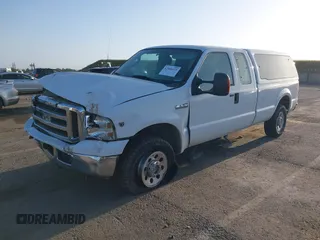 2005 Ford Super Duty F-250 XL with VIN 1FTSX21Y25EB33793, listed as a IAAI auction lot 42068623 with 128,726 mi miles. Bid and sale history available at carsss.com. Image 17.
