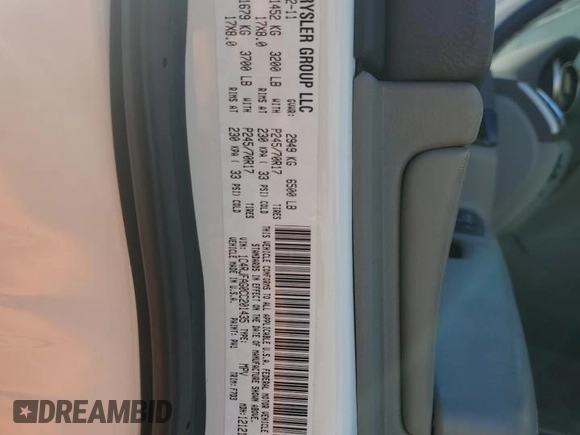 2012 Jeep Grand Cherokee Laredo with VIN 1C4RJFAG0CC201435, listed as a Copart auction lot 47026885 with 205,603 mi miles and Salvage Title. Bid and sale history available at carsss.com. Image 14.