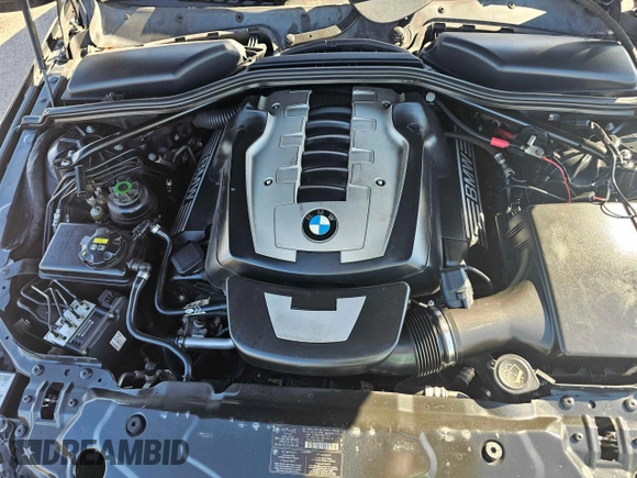 2008 BMW 5 Series 550i with VIN WBANW53508CT50647, listed as a Copart auction lot 74387164 with 153,738 mi miles and Clean Title. Bid and sale history available at carsss.com. Image 7.