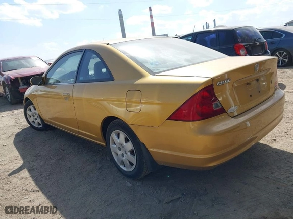 2001 Honda Civic EX with VIN 1HGEM22981L036327, listed as a IAAI auction lot 41794128 with 149,218 mi miles. Bid and sale history available at carsss.com. Image 3.
