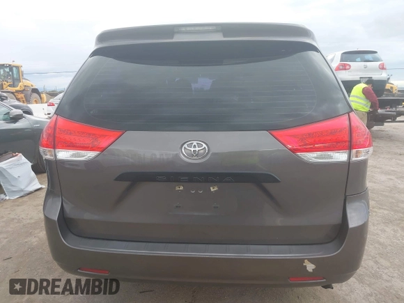 2012 Toyota Sienna with VIN 5TDKA3DC6CS011159, listed as a IAAI auction lot 41788426 with 246,133 mi miles and . Bid and sale history available at DreamBid. Image 16.