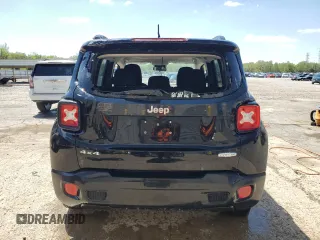 2017 Jeep Renegade Altitude with VIN ZACCJBBB3HPF80404, listed as a Copart auction lot 52114865 with 155,068 mi miles and Salvage title. Bid and sale history available at DreamBid. Image 6.