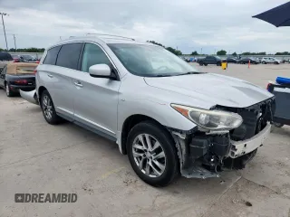 2014 Infiniti QX60 with VIN 5N1AL0MM1EC552553, listed as a Copart auction lot 63285785 with 174,041 mi miles and Salvage title. Bid and sale history available at DreamBid. Image 4.