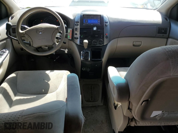 2007 Toyota Sienna CE with VIN 5TDZK23C17S065711, listed as a Copart auction lot 49992145 with 125,622 mi miles and Salvage Title. Bid and sale history available at DreamBid. Image 8.