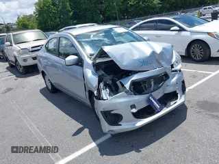 2020 Mitsubishi Mirage ES with VIN ML32F3FJ2LHF07681, listed as a IAAI auction lot 42754251 with 72,948 mi miles and . Bid and sale history available at DreamBid. Image 1.