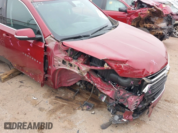 2020 Chevrolet Traverse LT with VIN 1GNERHKW0LJ264997, listed as a IAAI auction lot 41867518 with 36,717 mi miles and . Bid and sale history available at DreamBid. Image 6.