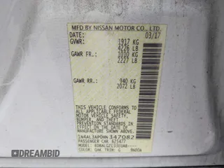 2017 Nissan Altima S z VIN 1N4AL3AP0HN347082, wystawiony jako IAAI lot #40488255 z przebiegiem 154 659 mil mil oraz . Historia ofert i sprzedaży dostępna na DreamBid. Obrazek 9.