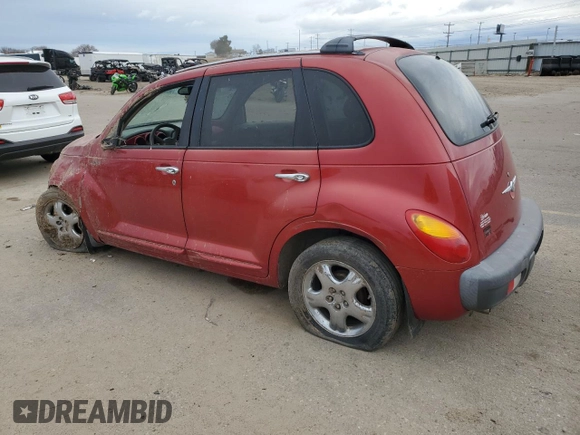 2001 Chrysler PT Cruiser with VIN 3C4FY4BB91T290624, listed as a Copart auction lot 48567035 with 0 mi miles and Salvage Title. Bid and sale history available at carsss.com. Image 2.