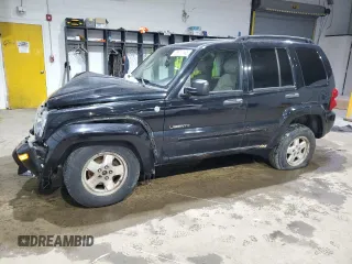 2004 Jeep Liberty Limited with VIN 1J4GL58K84W177787, listed as a Copart auction lot 88910535 with 143,779 mi miles and Salvage Title. Bid and sale history available at carsss.com. Image 1.