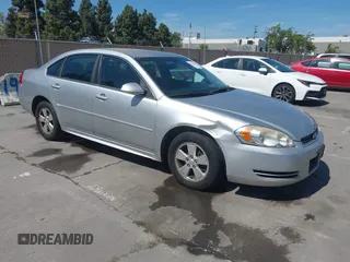 2011 Chevrolet Impala LS Fleet with VIN 2G1WF5EK4B1215199, listed as a IAAI auction lot 42142695 with 94,611 mi miles and . Bid and sale history available at DreamBid. Image 1.
