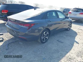 2023 Hyundai Elantra SEL with VIN KMHLS4AG4PU605972, listed as a IAAI auction lot 41784088 with 54,125 mi miles and . Bid and sale history available at DreamBid. Image 4.