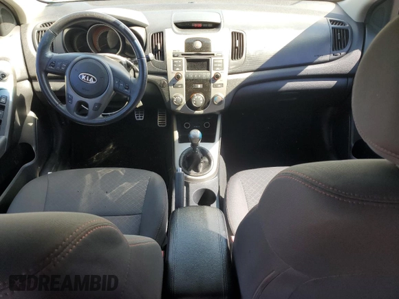 2010 Kia Forte SX с VIN KNAFW4A32A5054166, выставлен на аукционе Copart как лот 54327235 с пробегом 112 370 миль миль и Чистый • Clean title. История ставок и продаж доступна на DreamBid. Изображение 8.