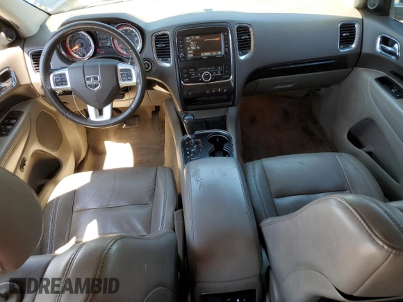 2013 Dodge Durango Crew z VIN 1C4RDJDG5DC651668, wystawiony jako Copart lot #57346645 z przebiegiem 164 987 mil mil oraz Szkoda całkowita • Salvage title. Historia ofert i sprzedaży dostępna na DreamBid. Obrazek 8.