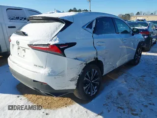 2020 Lexus NX with VIN JTJSARDZ1L5015064, listed as a IAAI auction lot 41351002 with 55,481 mi miles. Bid and sale history available at carsss.com. Image 4.