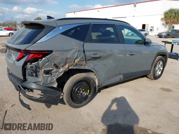 2024 Hyundai Tucson SEL with VIN 5NMJB3DEXRH387255, listed as a IAAI auction lot 41519486 with 17,320 mi miles and . Bid and sale history available at DreamBid. Image 4.