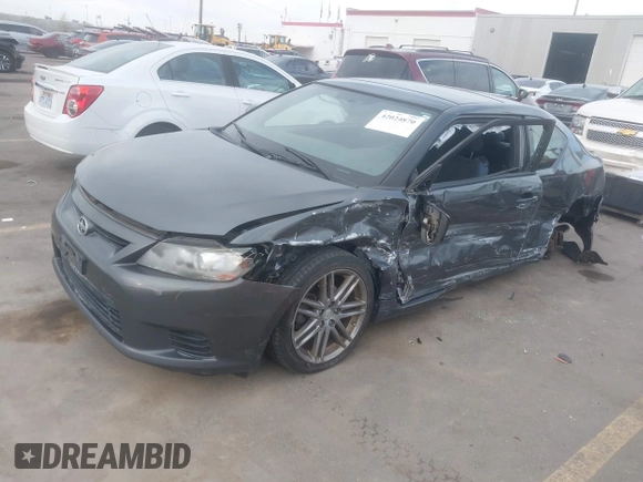 2013 Scion tC with VIN JTKJF5C76D3050374, listed as a IAAI auction lot 42024870 with 99,233 mi miles. Bid and sale history available at carsss.com. Image 2.