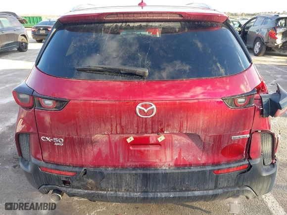 2024 Mazda CX-50 2.5 S Premium Package with VIN 7MMVABDM2RN219036, listed as a IAAI auction lot 41435626 with 15,751 mi miles. Bid and sale history available at carsss.com. Image 16.