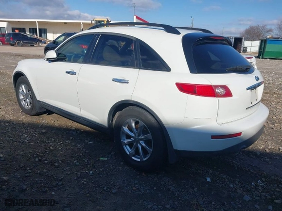 2007 Infiniti FX35 with VIN JNRAS08U97X101030, listed as a IAAI auction lot 41615586 with NaN miles. Bid and sale history available at carsss.com. Image 3.